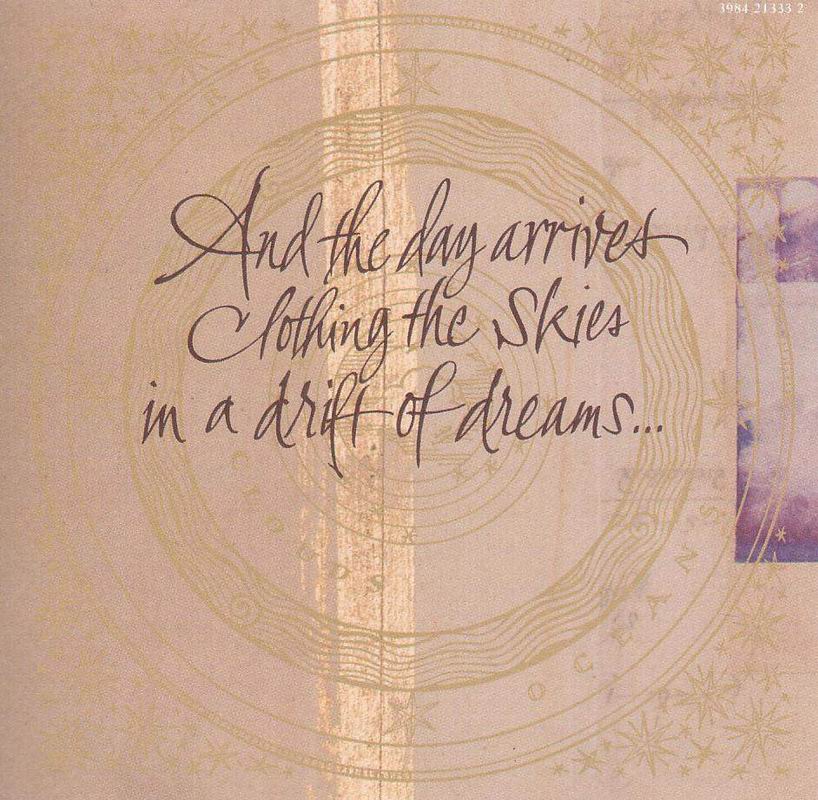 Enya  A Box Of Dreams  Clouds  Inside